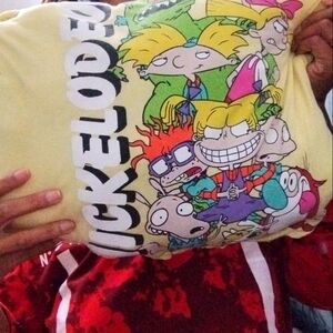 Rugrats up-cycle medium pillow